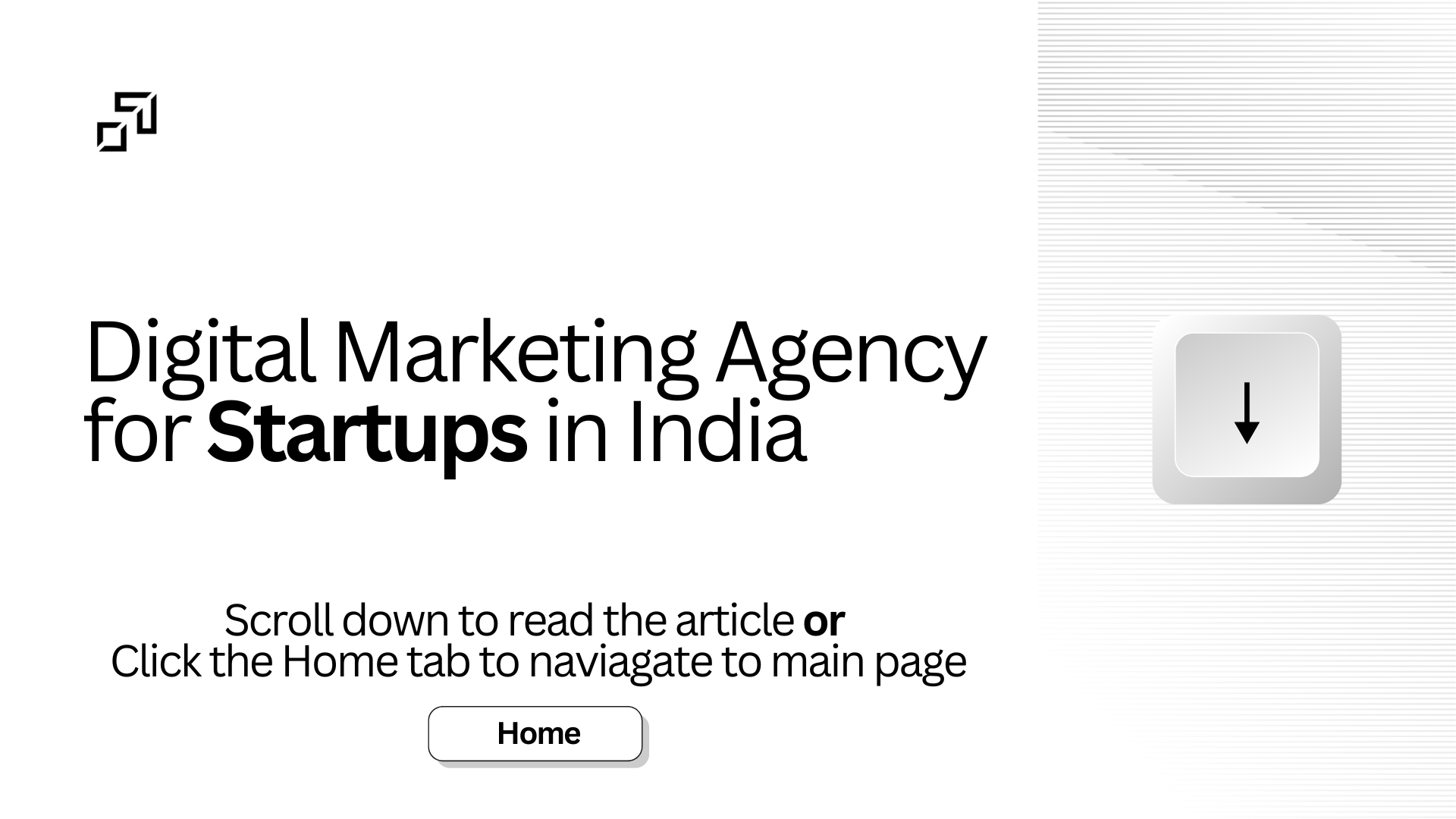 main blog image- Digital Marketing Agency for Startups in India