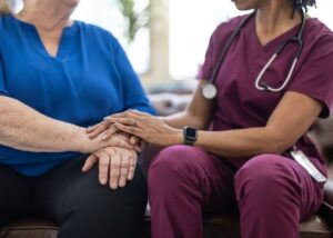 image of doctor and patient