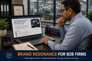 Brand resonance for b2b manufacturing firms